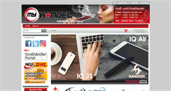 Desktop Screenshot of my-handel.com